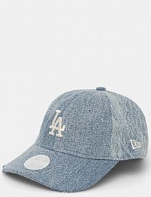 Czapka z daszkiem new era  niebieska damska 60595376