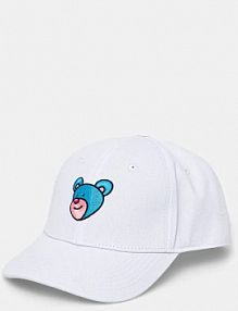 Czapka z daszkiem Inbetweeners  biała damska S5TWUABC059