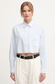 Koszula Calvin Klein Jeans  niebieska damska J20J225078