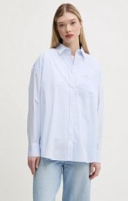 Koszula Guess Jeans  niebieska damska W5RH94.WGZ11