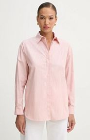 Koszula z długim rękawem pinko  różowa 104026.A2FH