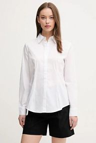 Koszula z długim rękawem United Colors of Benetton  biała 54KXDQ03B