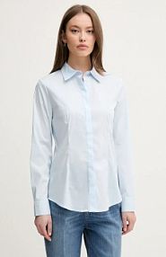 Koszula z długim rękawem United Colors of Benetton  niebieska 54KXDQ03B