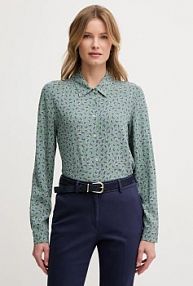 Koszula z długim rękawem United Colors of Benetton  zielona 5T17DQ0AZ