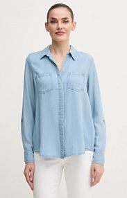 Koszula DKNY  niebieska damska DJ4W2017