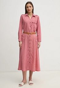 Koszula z długim rękawem La Petite Française  różowa PFCHARLES