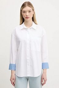 Koszula Abercrombie & Fitch  biała damska KI140.5059.10