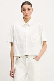 Koszula Guess Jeans  biała damska W5GH0F.D5NW1