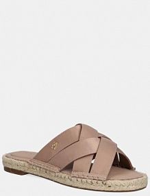 Klapki eleganckie Tommy Hilfiger  beżowe FW0FW08502