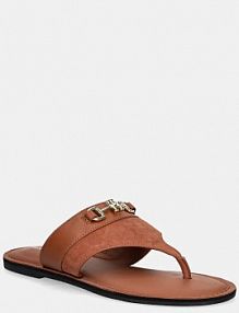 Japonki Tommy Hilfiger  brązowe damskie FW0FW08506