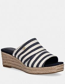 Espadryle na koturnie Tommy Hilfiger  granatowe FW0FW08666
