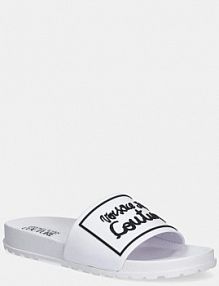 Klapki Versace Jeans Couture  białe damskie 78VA3SQ2.7135