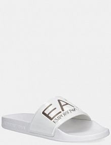 Klapki EA7 Emporio Armani  białe damskie AF15118.7X000