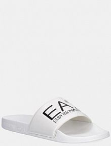 Klapki EA7 Emporio Armani  białe damskie AF15118.7X000