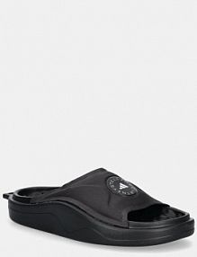 Klapki adidas by stella mccartney  czarne damskie JS0265