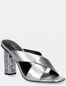 Klapki eleganckie Liu Jo  srebrne SA5171EX02900