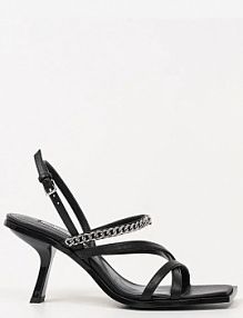 Sandały Karl Lagerfeld  czarne damskie KL33625.000