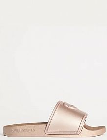 Klapki eleganckie Karl Lagerfeld  złote KL80919M.VRG