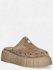 Klapki eleganckie Inuikii  beżowe 1001.017.0021