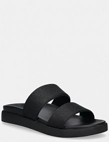 Klapki Calvin Klein  czarne damskie HW0HW02486