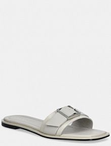 Klapki Calvin Klein  beżowe damskie HW0HW02490