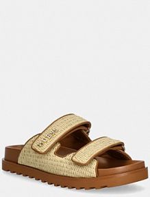 Klapki Guess  beżowe damskie FLJFDE.FAP19.