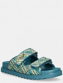 Klapki Guess  turkusowe damskie FLJFZZ.FAB19.