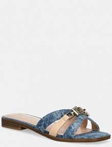 Klapki Guess  niebieskie damskie FLJRL3.DEN19.