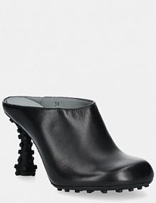 Klapki eleganckie Sunnei  czarne SHOWHEE003.LT