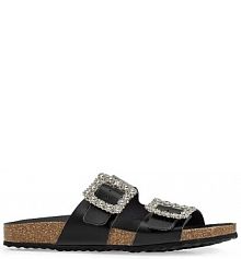 Klapki Geox  czarne damskie D45Y3A.000T5.