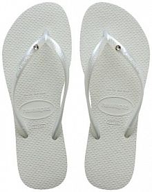 Klapki Havaianas  białe damskie 4145651.0001