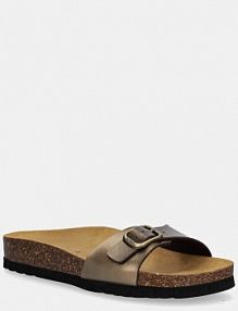 Klapki Scholl  złote damskie F321571010