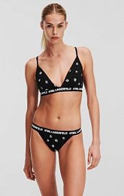 Stringi Karl Lagerfeld  czarne A1W47049