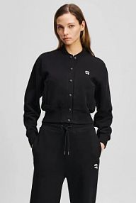 Bluza rozpinana Karl Lagerfeld  czarna damska A2W20043