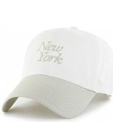 Czapka z daszkiem 47 brand  beżowa damska B.FNDSC17GWS.