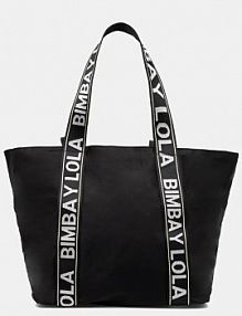 Torebka shopperka Bimba y Lola  czarna 241BBHJ1A.100