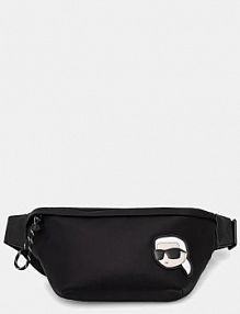 Saszetka nerka Karl Lagerfeld  czarna damska A1M30074