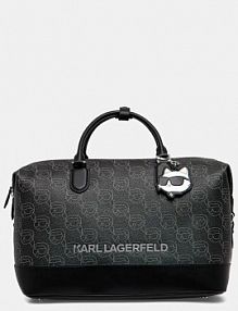 Torba weekendowa Karl Lagerfeld  czarna A2W30189