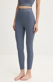 Legginsy Calvin Klein Underwear  niebieskie damskie 000QS7220E