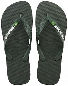 Klapki Havaianas  zielone damskie 4110850.5983