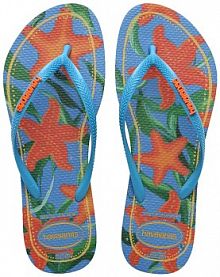 Klapki Havaianas  niebieskie damskie 4122111.0212