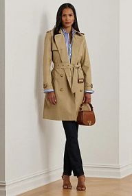 Płaszcz Lauren Ralph Lauren  beżowy damski 297967122