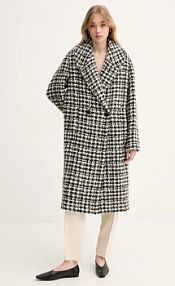 Płaszcz IRO  czarny damski WP137WYRA