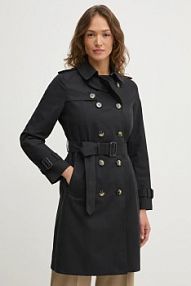 Płaszcz Sisley  czarny damski 2KVRLN05E