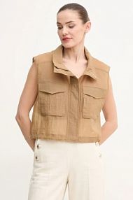 Kamizelka pinko  zielona damska 104852.A2EK