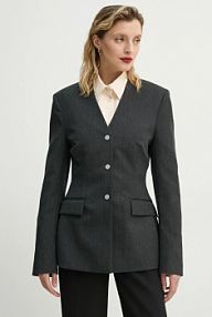 Żakiet Nanushka  szary NW25RSOW15094