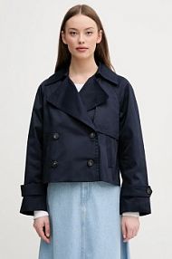 Kurtka przejściowa United Colors of Benetton  granatowa damska 2RGCDW034