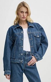 Kurtka jeansowe Filippa K  granatowa damska 31380.FK