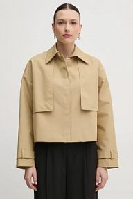 Płaszcz Calvin Klein  beżowy damski K20K208379