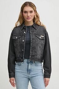 Kurtka przejściowa Calvin Klein Jeans  szara damska LV047B741G